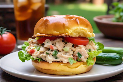 chicken salad slider