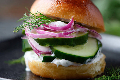 vegetarian slider