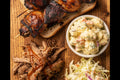 JUNE BBQ PLATE PORK/CHKN