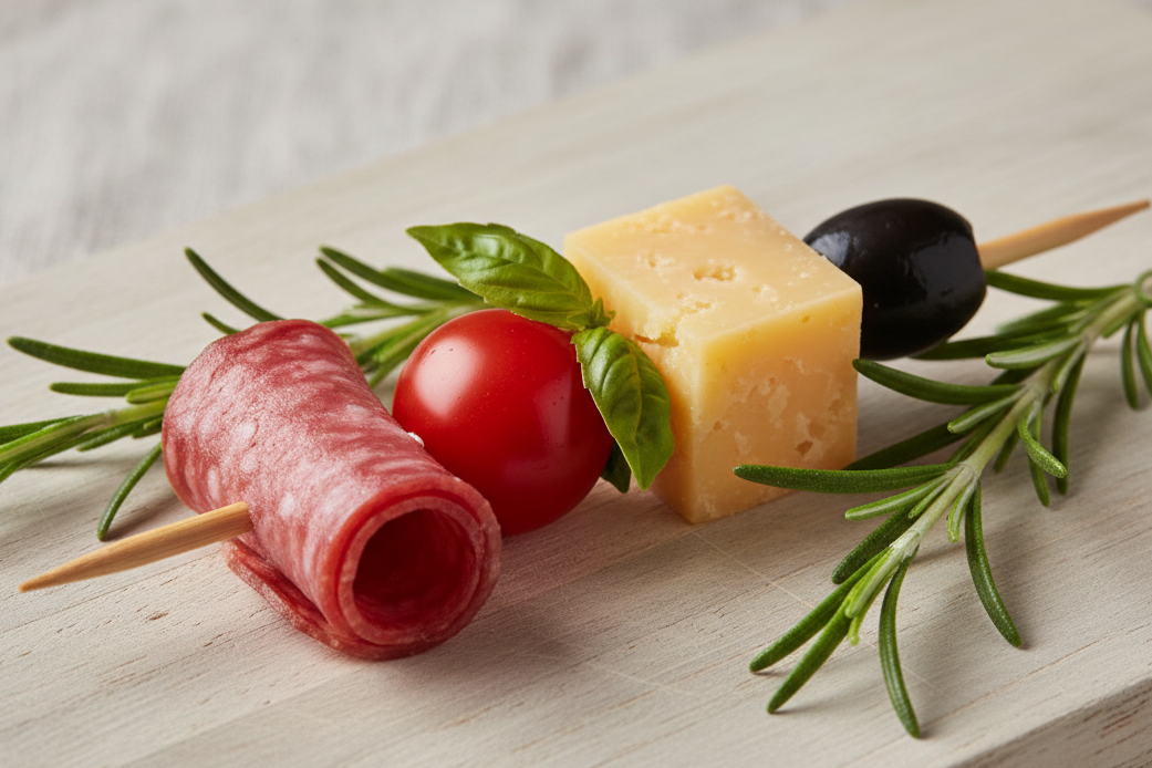 charcuterie skewer