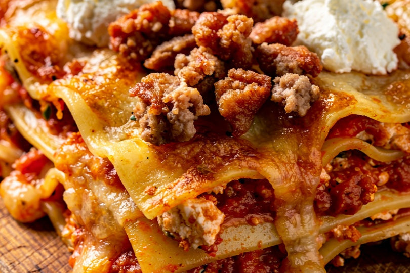 Sausage or Veggie Lasagna