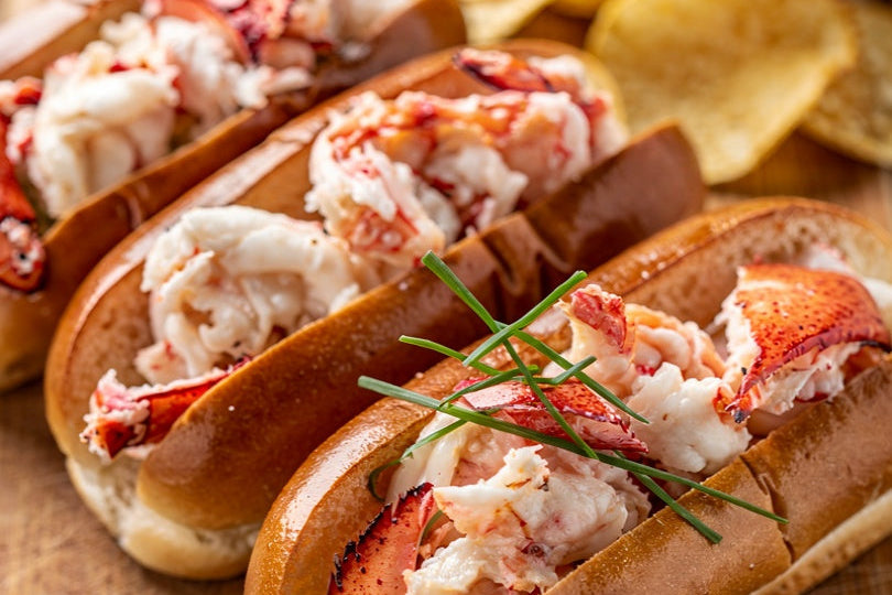 Lobster Rolls "Maine Style" 20 Mini Rolls