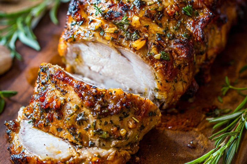 Roasted Garlic and Herb Pork Loin (3lb)